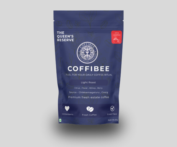 qreserve dark (1) The Queen's Reserve (light roast)
